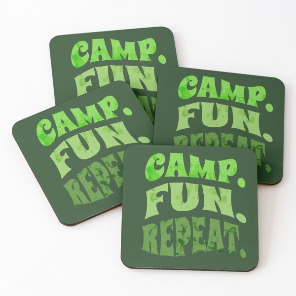 Item preview, Camp Fun Repeat T-Shirt designed and sold by Kharyat.