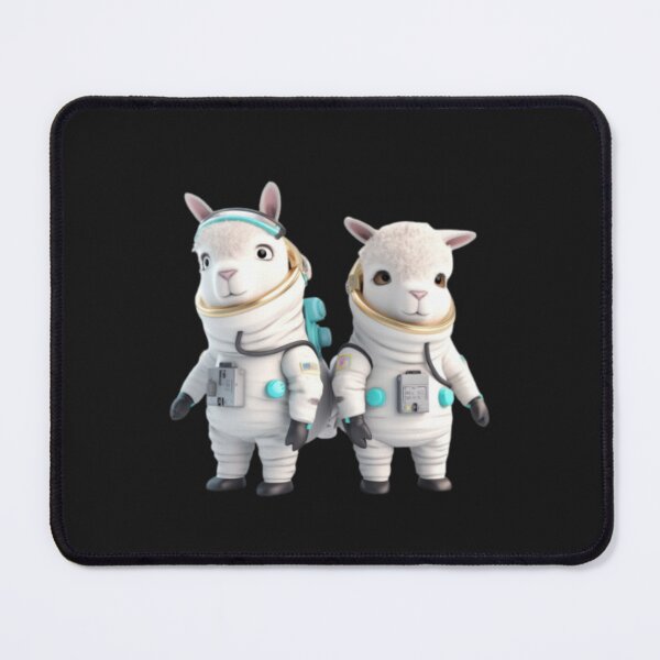 Item preview, Cute cartoon llamas in space suits - field trip no prob llama designed and sold by CRAZY&ART.