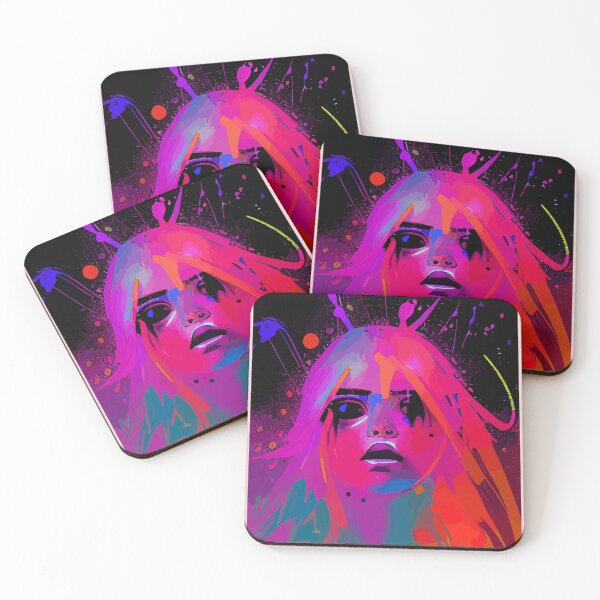 Item preview, Color Explosion of a Woman designed and sold by Pickmash.