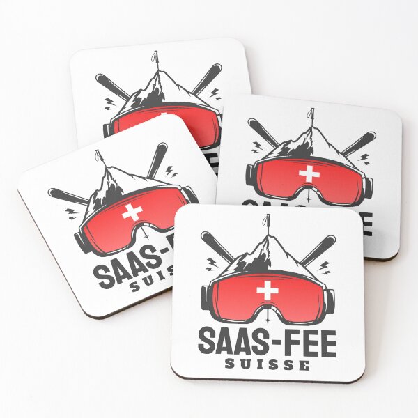 Item preview, Saas-Fee Switzerland Ski Resort Skiing Souvenir designed and sold by JackCurtis1991.