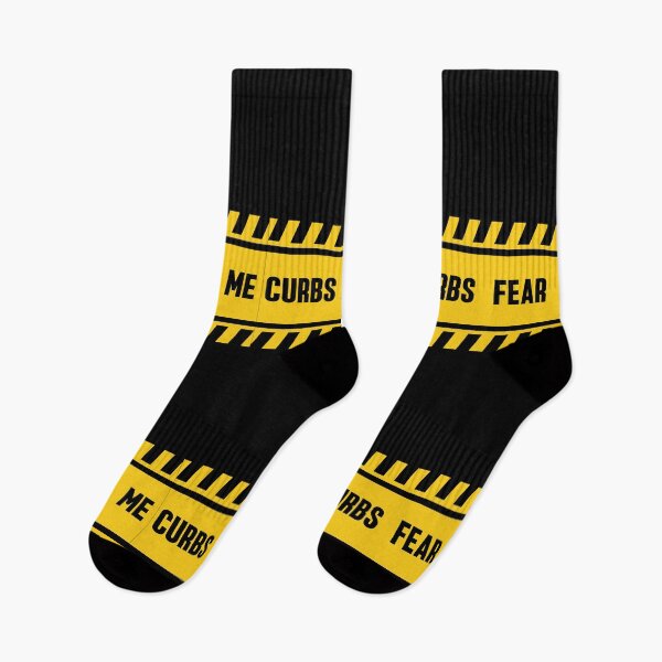 Item preview, Curbs Fear Me - Funny Warning Bumper Sign designed and sold by ElLocoMus.
