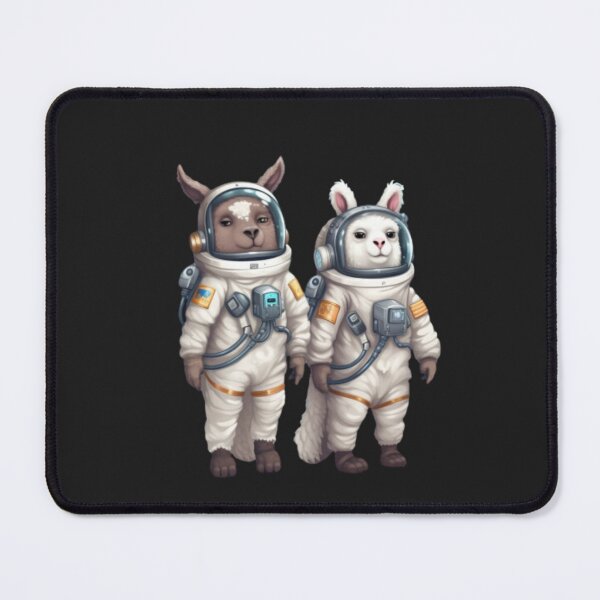Item preview, Cute cartoon llamas in space suits - field trip no prob llama designed and sold by CRAZY&ART.