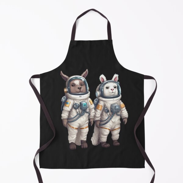 Item preview, Cute cartoon llamas in space suits - field trip no prob llama designed and sold by CRAZY&ART.