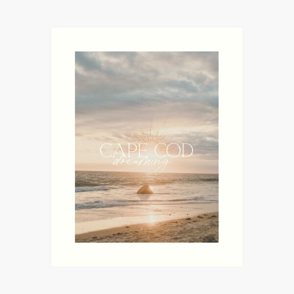 Cape Cod, Digital Art Poster, Massachusetts Art Print