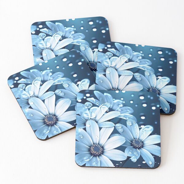 Artikelvorschau, Animated White Daisies in the Rain entworfen und verkauft von FireScreen.