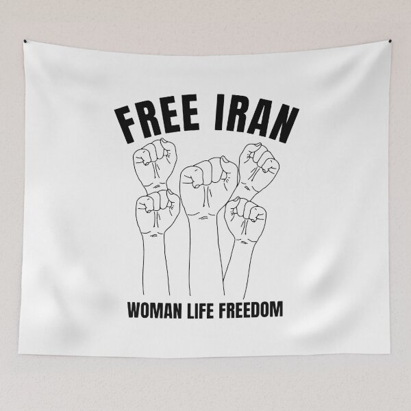 Item preview, Free Iran - Woman, Life, Freedom زن زندگی آزادی designed and sold by yoshra.