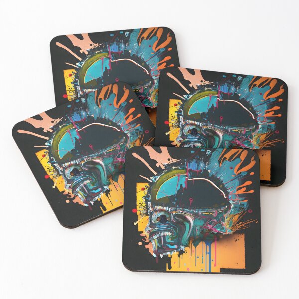 Item preview, Colorful Abstractions and Electronic Glitches: A Modern Art Showcase designed and sold by digitalbrosse.