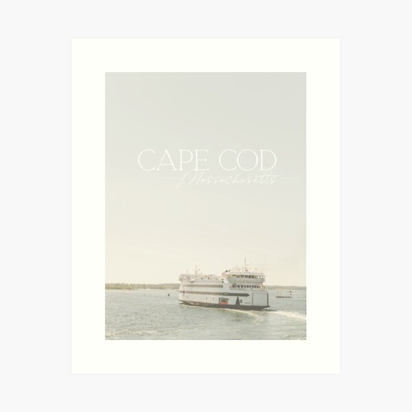 Cape Cod, Digital Art Poster, Massachusetts Art Print