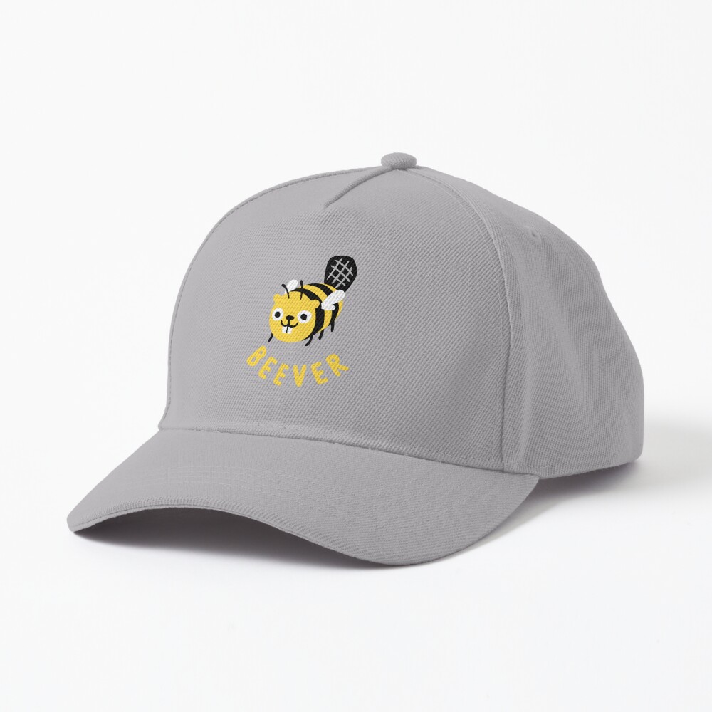 Murder Hornets Adult Snapback Hat-Heather Grey/White 