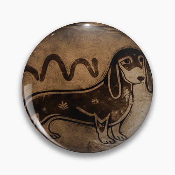 Item preview, Dachshund Cave Art #2 designed and sold by SilverFrog.