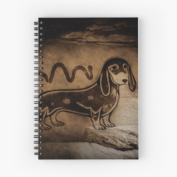 Item preview, Dachshund Cave Art #2 designed and sold by SilverFrog.