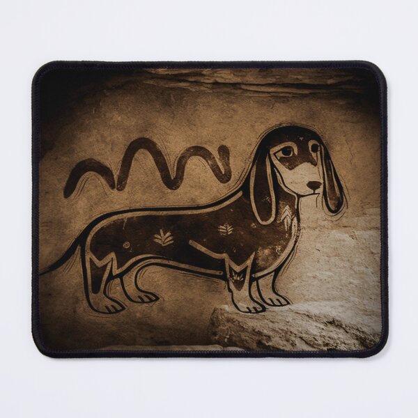Item preview, Dachshund Cave Art #2 designed and sold by SilverFrog.
