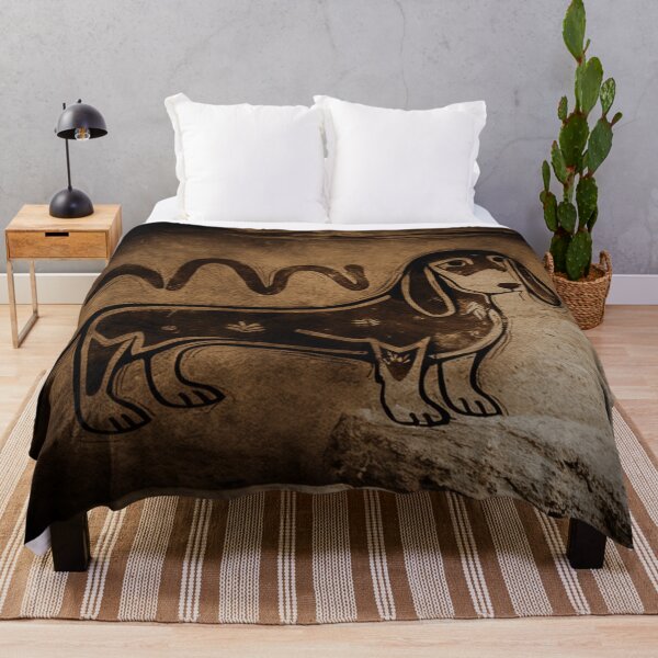Item preview, Dachshund Cave Art #2 designed and sold by SilverFrog.
