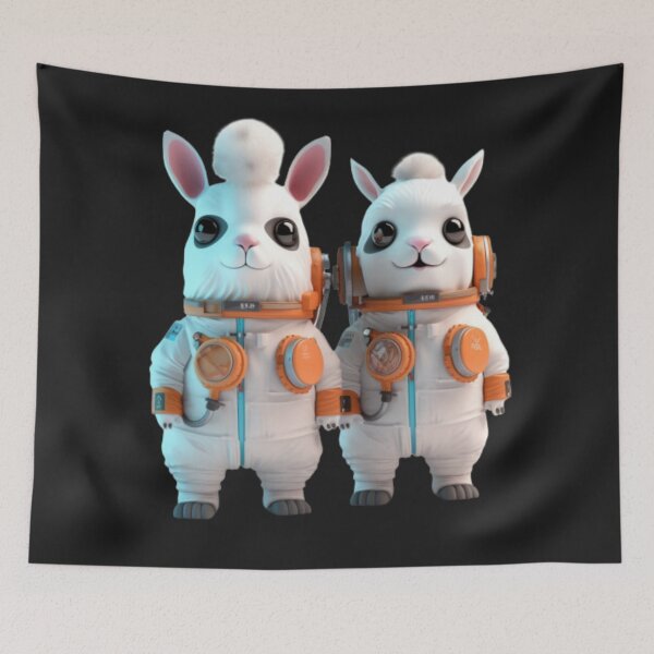 Item preview, Cute cartoon llamas in space suits - field trip no prob llama designed and sold by CRAZY&ART.