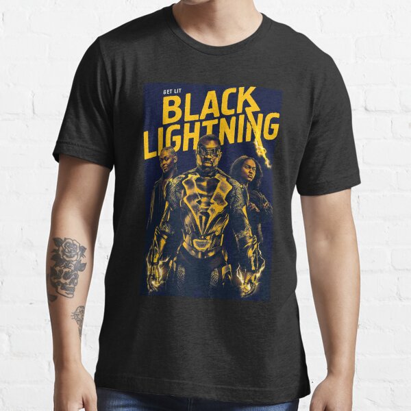 "Black Lightning" Tshirt for Sale by idebnams Redbubble black