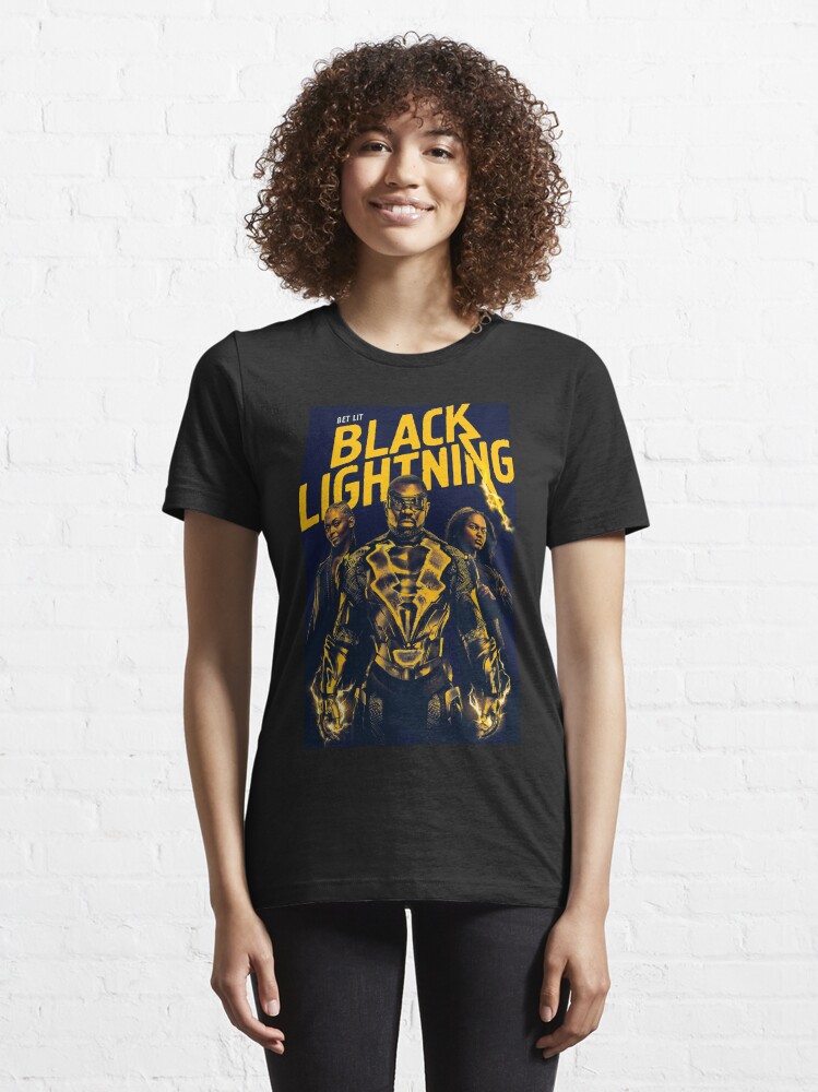 black lightning shirt