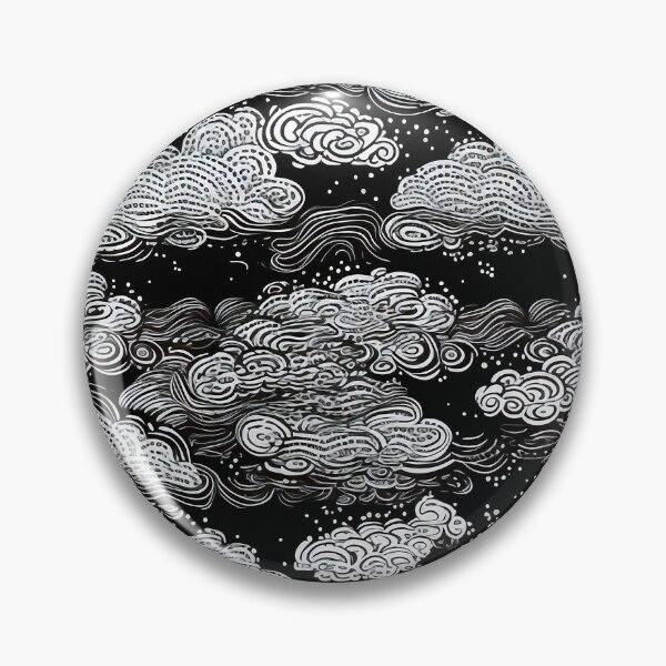 Item preview, Darkened Skies: A Black Cloud Pattern designed and sold by SweetRepeat.