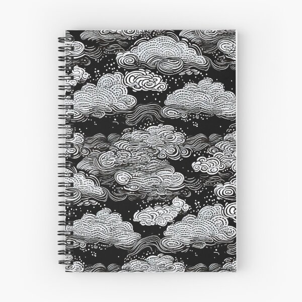 Item preview, Darkened Skies: A Black Cloud Pattern designed and sold by SweetRepeat.