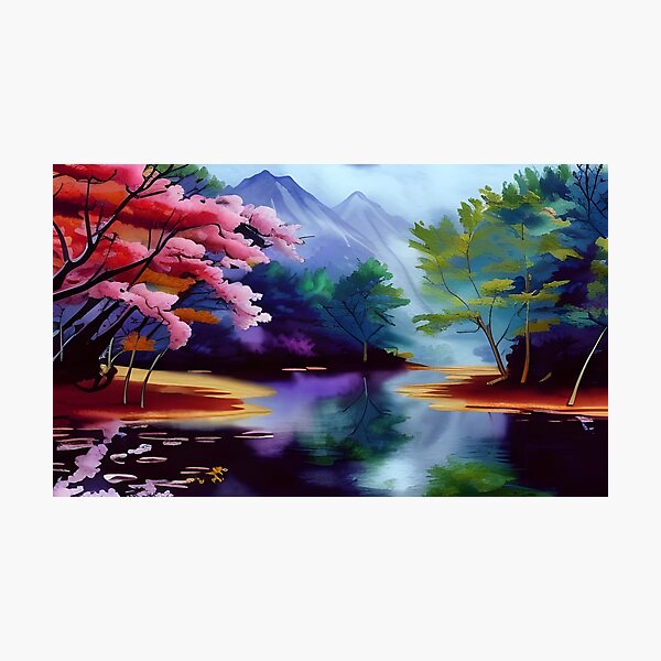 Item preview, Japan nature painting designed and sold by brandway.