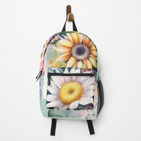 Item preview, Sunflower and daisies art Flower collection #2 designed and sold by LollyShineART.