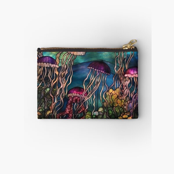 Item preview, Stained Glass Jellyfish designed and sold by Matt's Artificial Nature.
