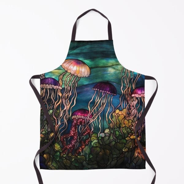 Item preview, Stained Glass Jellyfish designed and sold by Matt's Artificial Nature.