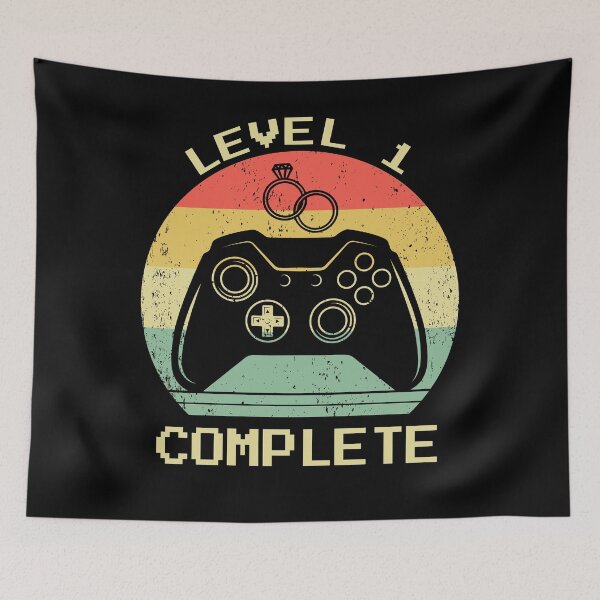 Item preview, Wedding Marriage First Anniversary Funny Gamer Lover   designed and sold by ARTZ84.