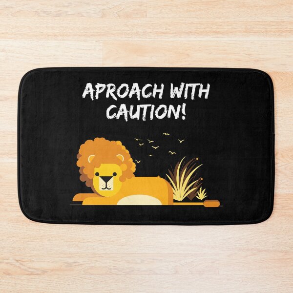Item preview, Approach With Caution funny animals cartoon  designed and sold by DigitalMagShop.