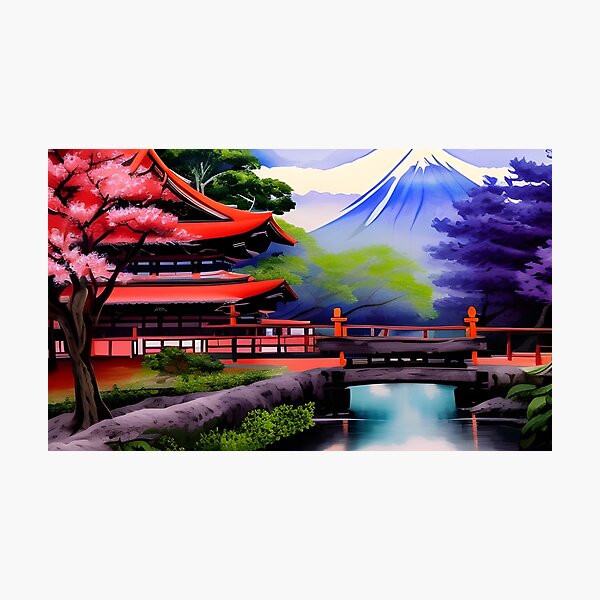 Item preview, Japanese landscape painting designed and sold by brandway.