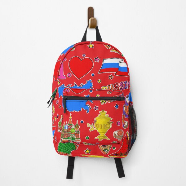 Item preview, Russian hand drawn landmarks, Russia map, National symbols designed and sold by mashmosh.