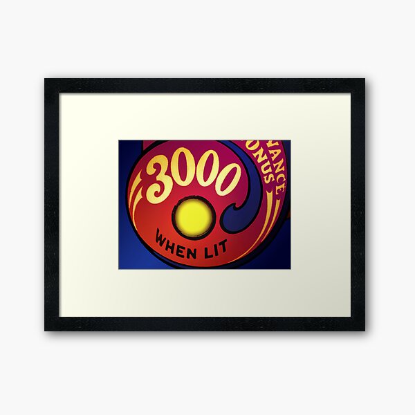 Special When Lit Framed Art Print