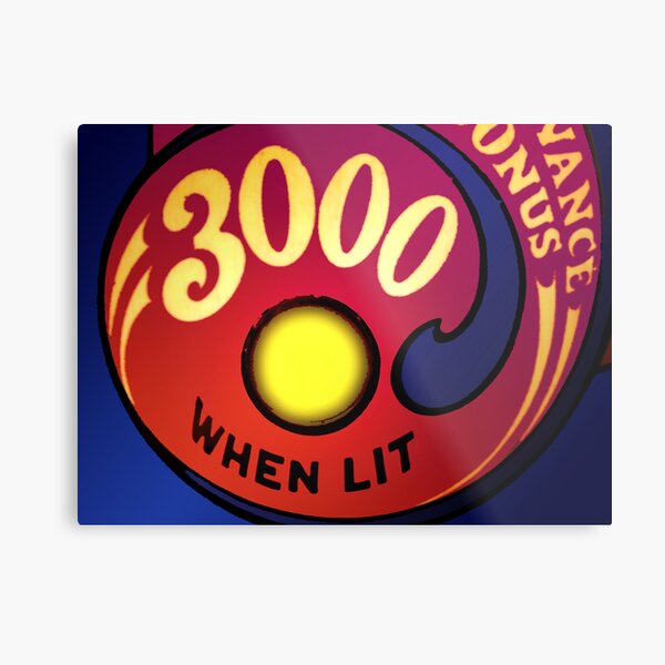 Special When Lit Metal Print