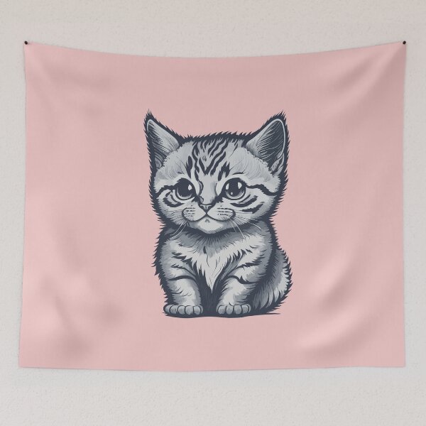 Item preview, Tiny Kitten, Big Personality designed and sold by ArcticWolf-Art.