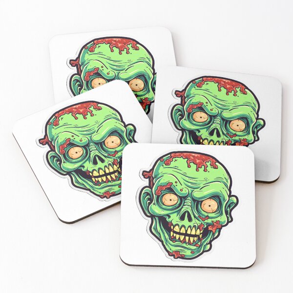 Item preview, Zombie Outbreak: Frightening Undead Sticker designed and sold by DreamyArtCo.