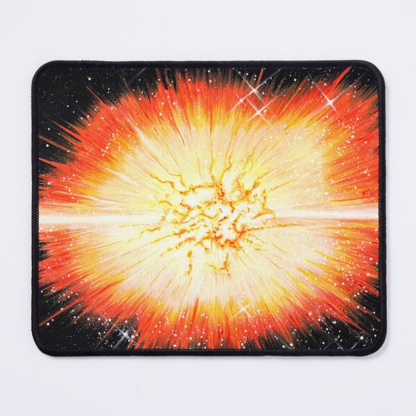 Item preview, Cosmic artwork - 'Going Supernova' - Acrylic on paper designed and sold by Handmaiduns.