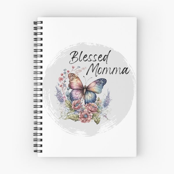 Artikelvorschau, Gesegnete Mama, gesegnete Mutter, Schmetterling und Blumen, gesegnete Mama entworfen und verkauft von Janetlousart.