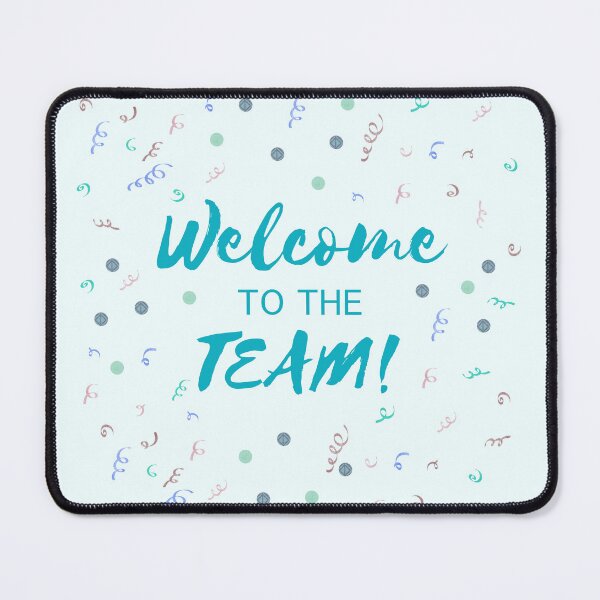 Item preview, Welcome to the Team - Blue Confetti Celebration designed and sold by inspirationzgal.