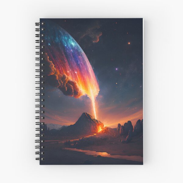 Artikelvorschau, Extrem großer bunter Meteor entworfen und verkauft von CreativeBoard.