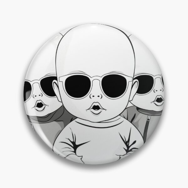 Item preview, Cool Triplet Babies designed and sold by colorcraze-.