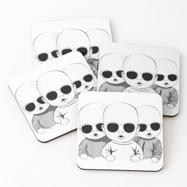 Item preview, Cool Triplet Babies designed and sold by colorcraze-.