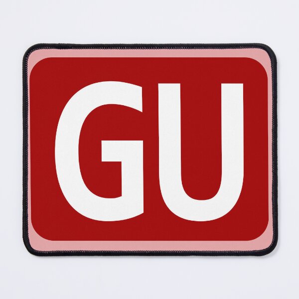 Item preview, GU Initials designed and sold by Jeallan Designs.