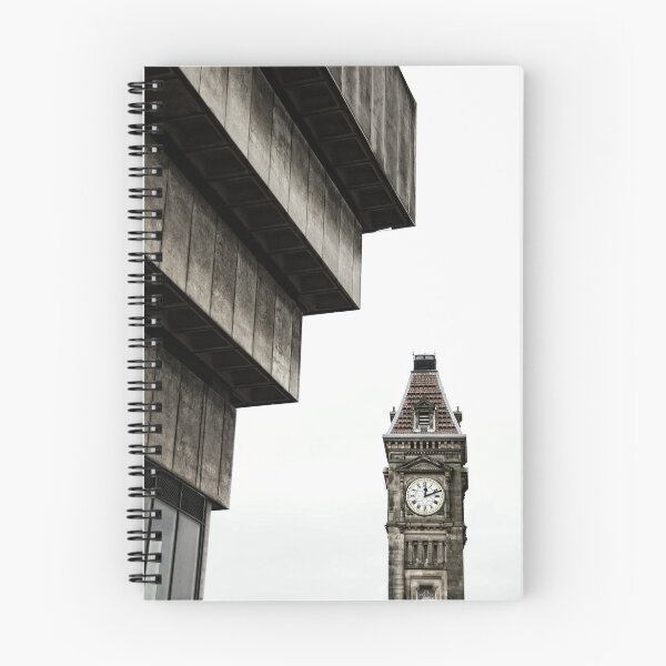 Aperçu de l'œuvre Ancienne bibliothèque de Birmingham et horloge Big Brum créée et vendue par BarmyBrummie.