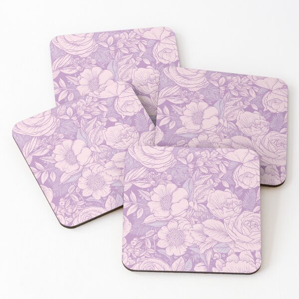 Item preview, Lavender Colored Flowers Pattern designed and sold by PupsandMin.