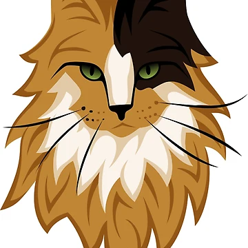 Artwork thumbnail, Three Colored Cat by RavoNeo