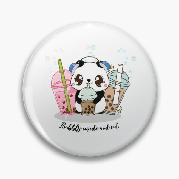 Item preview, panda bubble tea kawaii cute bubble t-shirt designed and sold by kawaii-easyshop.