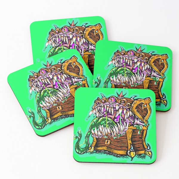 Item preview, Mimic Dungeon Monster - Bitey Boy designed and sold by WhatWhatDesigns.