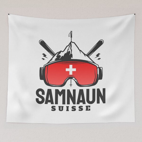 Item preview, Samnaun Switzerland Ski Resort Skiing Souvenir designed and sold by JackCurtis1991.