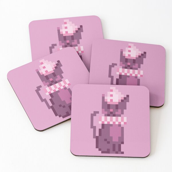 Aperçu de l'œuvre Chat Clown Pixelart créée et vendue par Lizard Wizard.