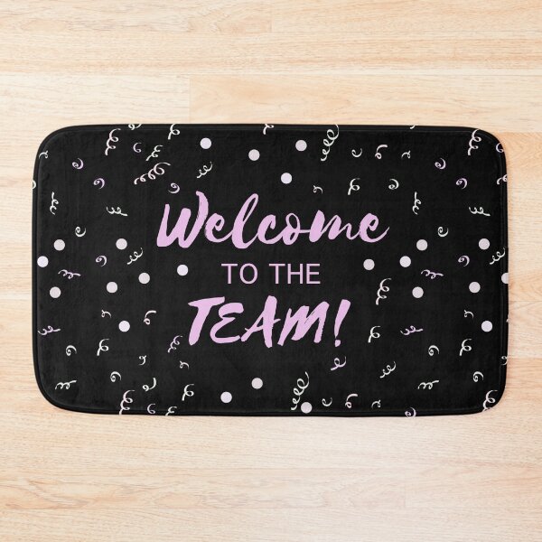 Item preview, Welcome to the Team - Pink Confetti Celebration designed and sold by inspirationzgal.