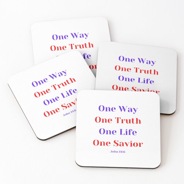 Item preview, One Way, Truth, Life, and Savior (1) designed and sold by Dkdesign41.